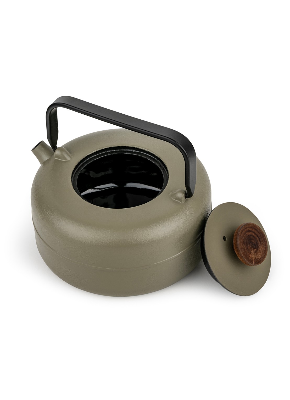 Bredemeijer Henan theepot 0,75 liter - detail khaki