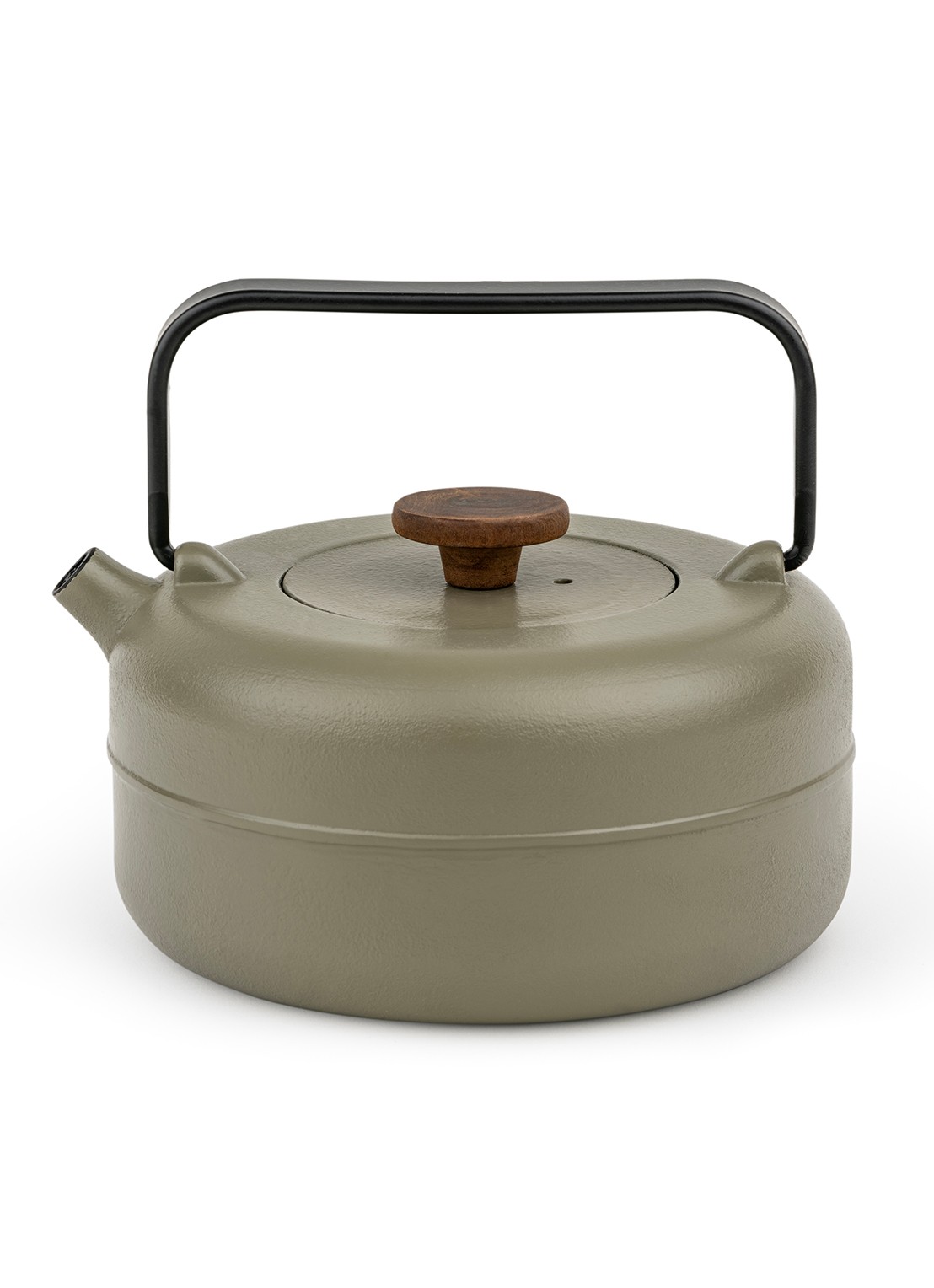Bredemeijer Henan theepot 0,75 liter - voorkant 5 khaki