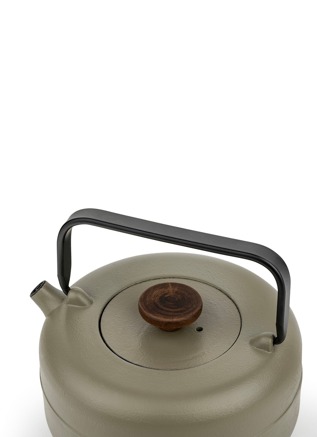 Bredemeijer Henan theepot 0,75 liter - voorkant 6 khaki