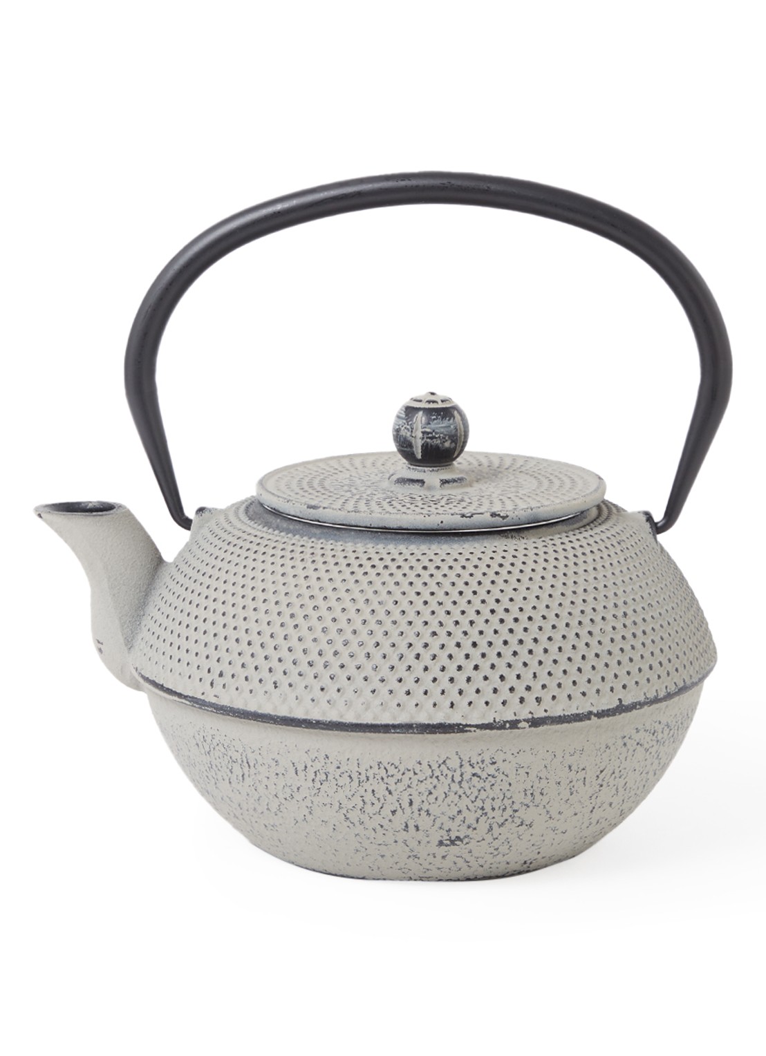 Bredemeijer Jang theepot 1,1 liter - voorkant 2 grijs