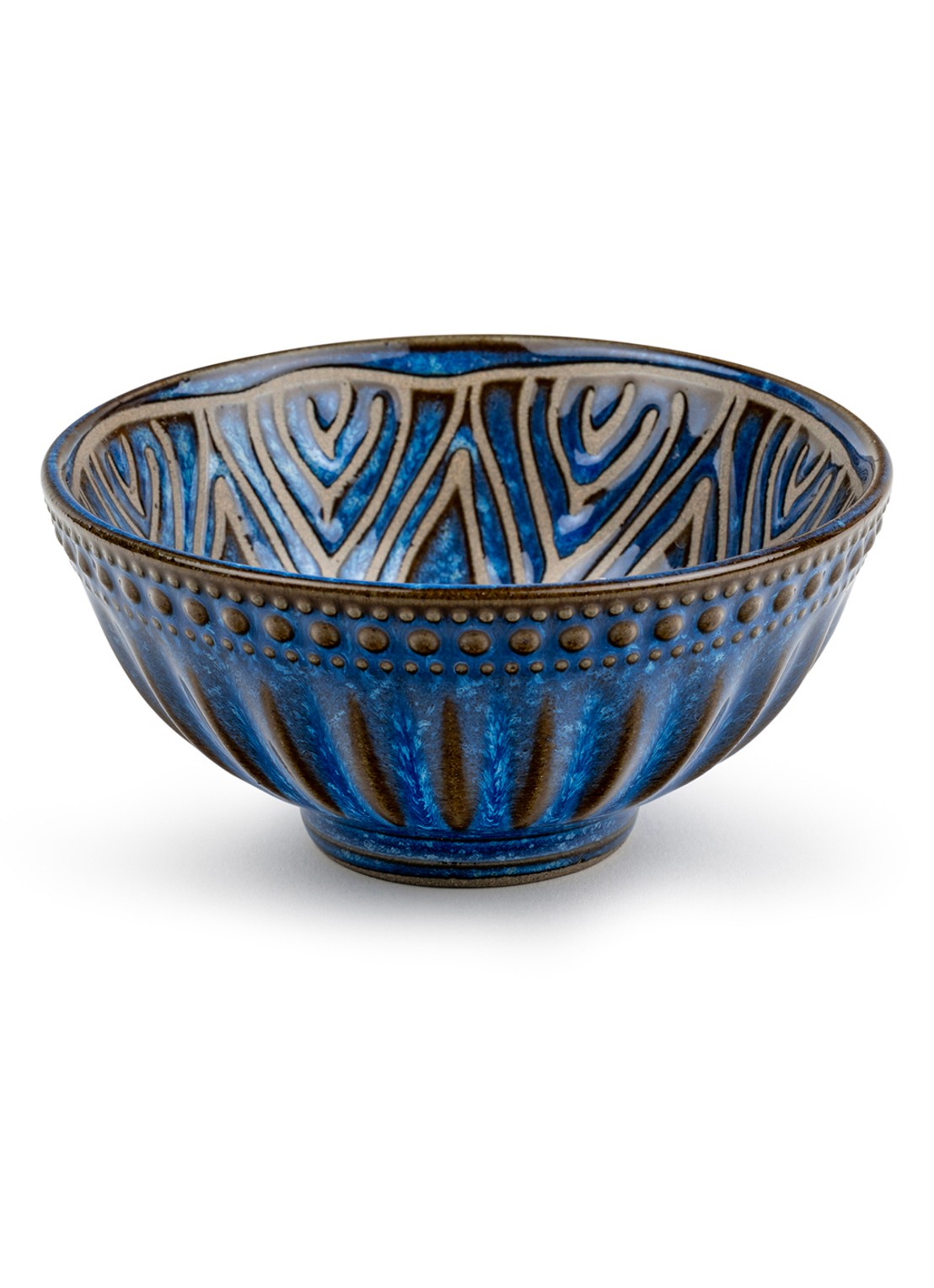 Bredemeijer Jara schaal 12 cm set van 5 - detail 3 blauw