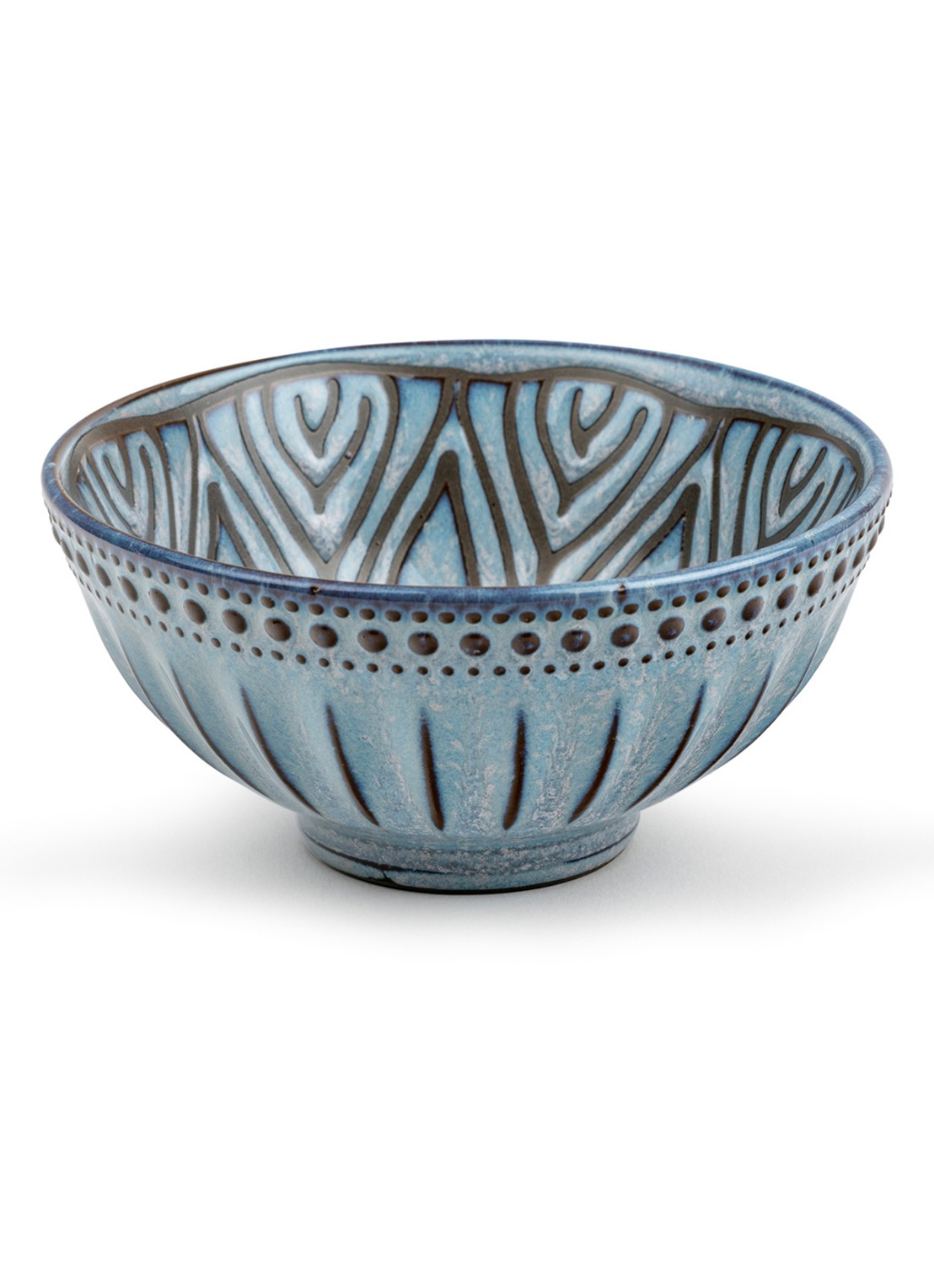 Bredemeijer Jara schaal 12 cm set van 5 - detail 4 blauw