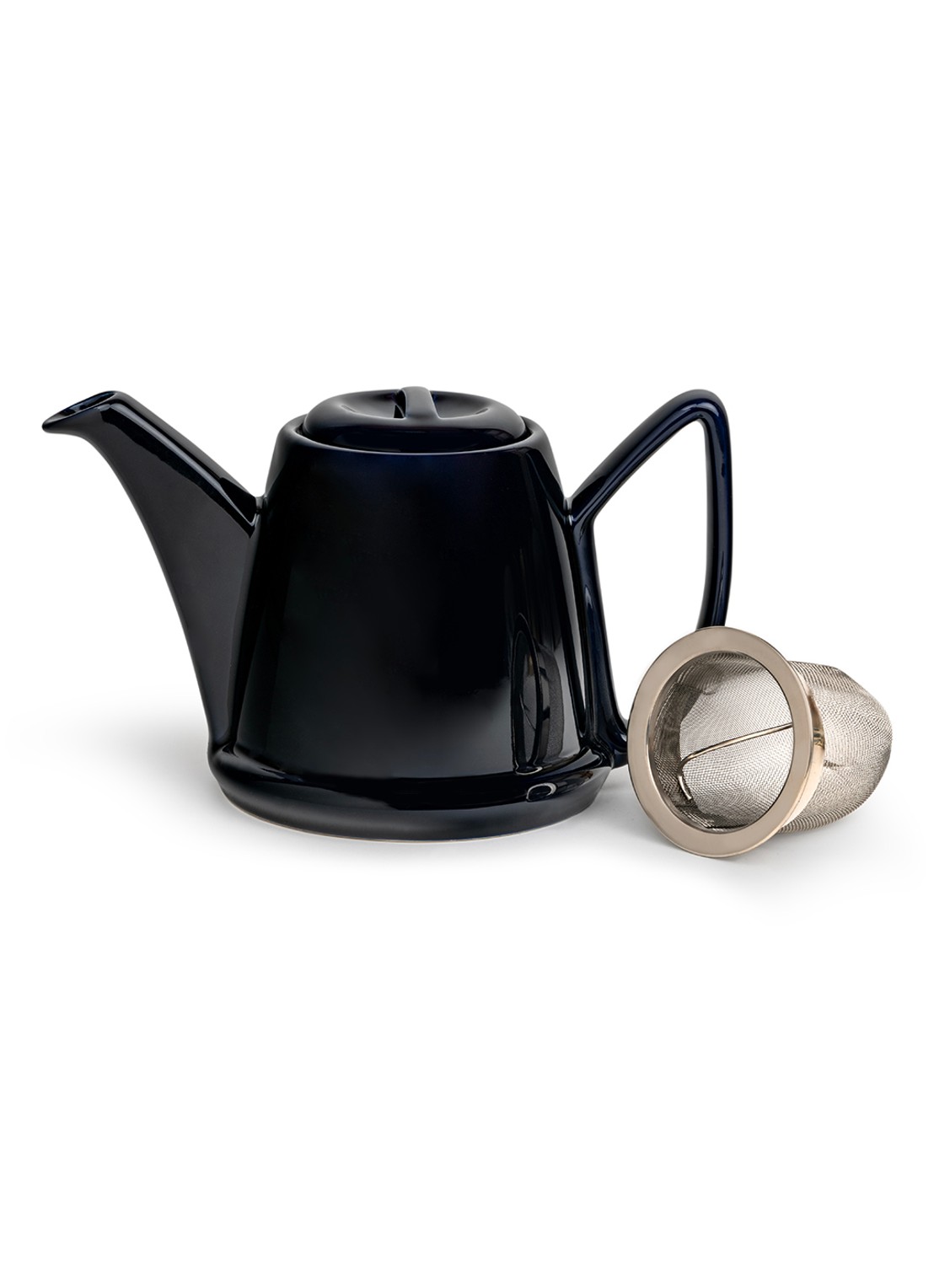 Bredemeijer Manto theepot met theemuts 1,1 liter - detail zwart