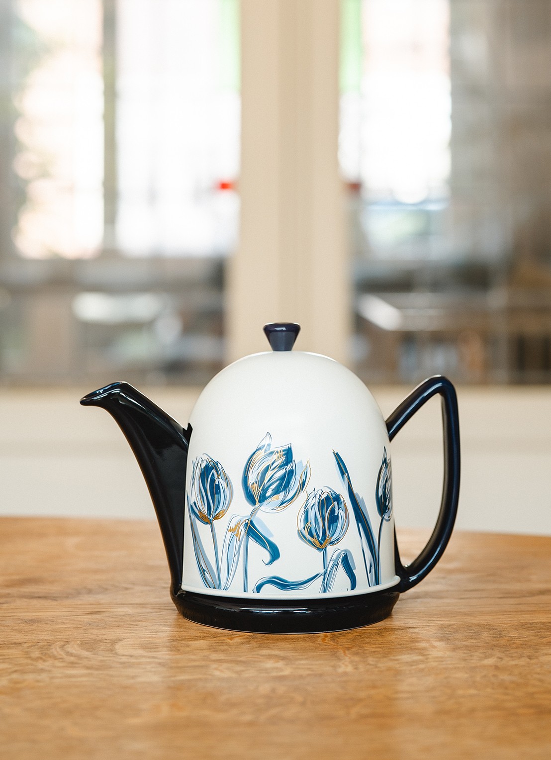 Bredemeijer Manto theepot met theemuts 1,1 liter - detail 3 zwart