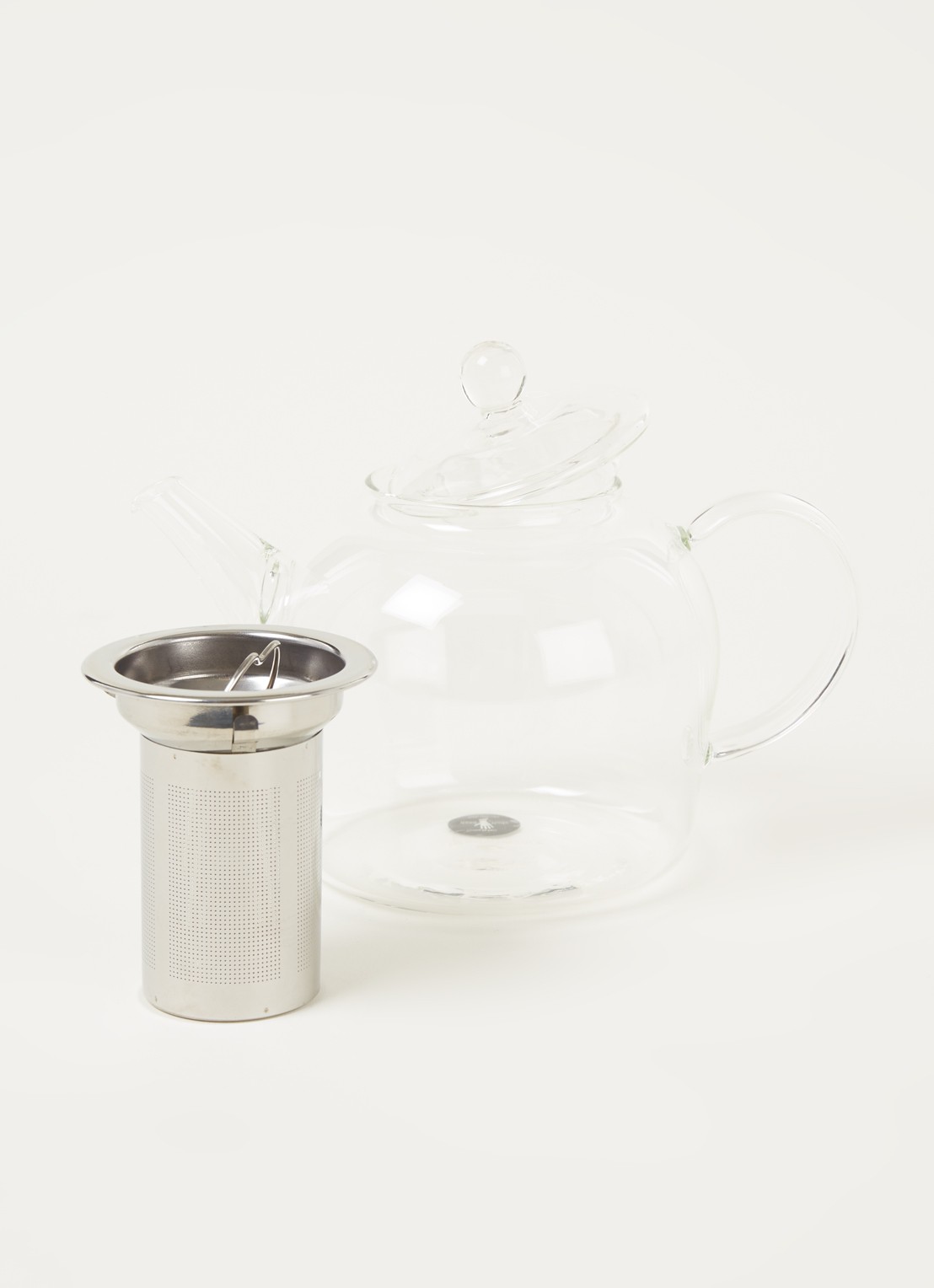Bredemeijer Minuet Santhee theepot 0,5 liter  - detail transparant