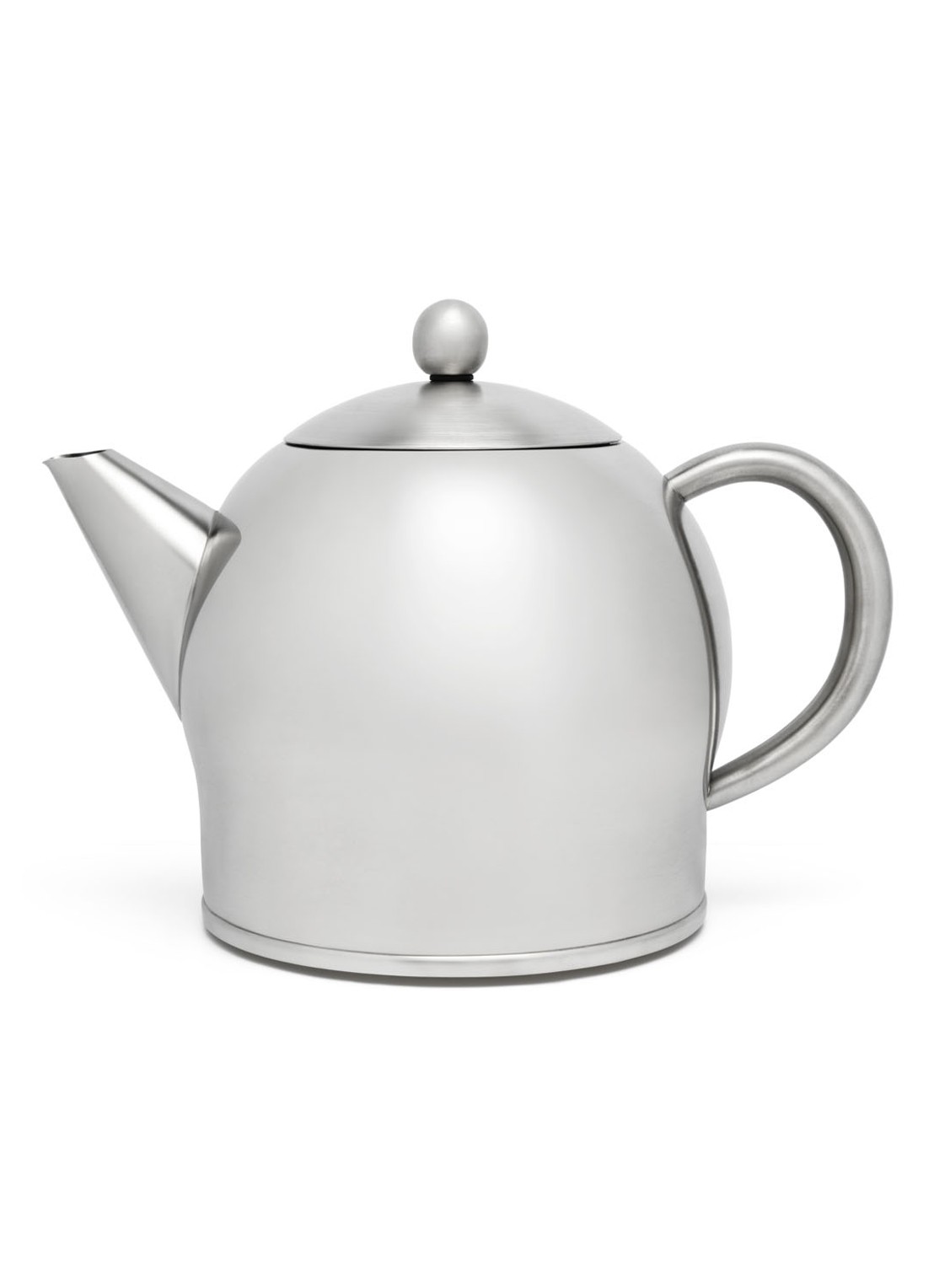 Bredemeijer Minuet Santhee theepot 1,4 liter - detail zilver