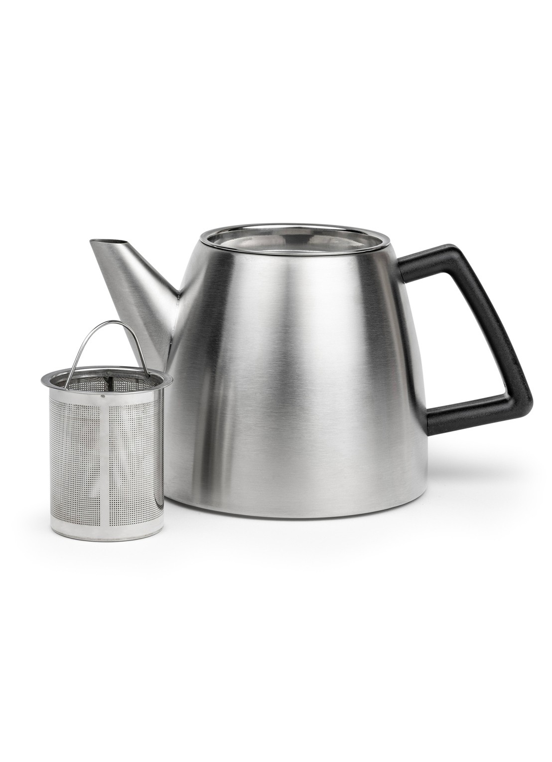 Bredemeijer Odense theepot 1,1 liter - achterkant zilver