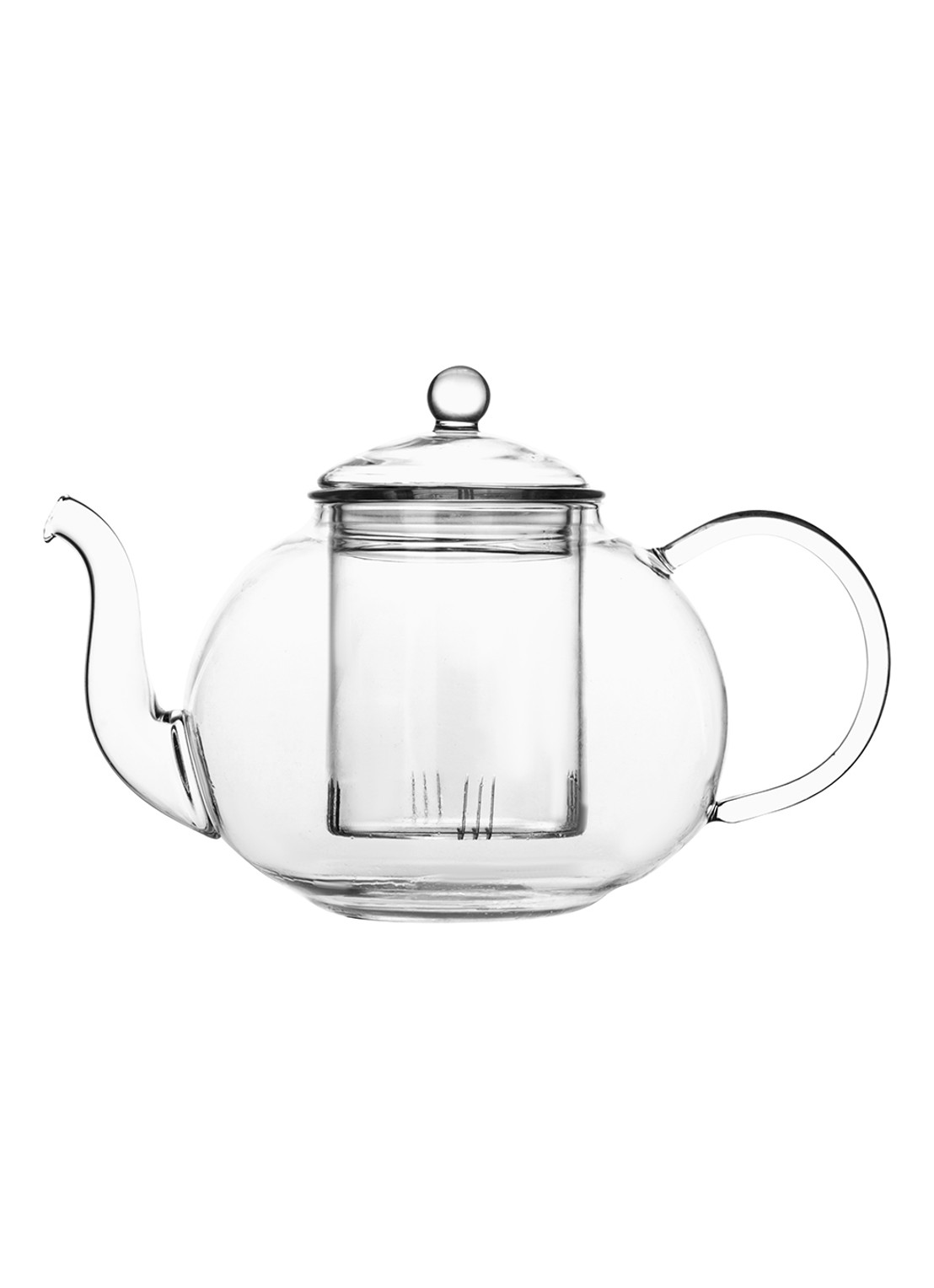 Bredemeijer Verona theepot 1 liter - voorkant 2 transparant
