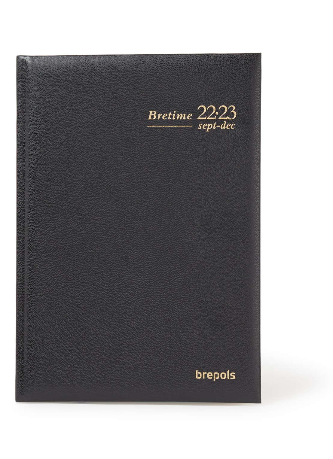 Brepols Bretime weekagenda 16 maanden 2021-2022 - voorkant zwart