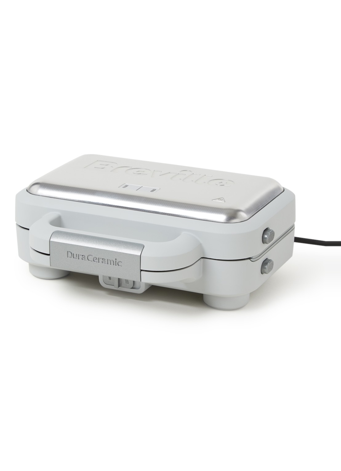 Breville DuraCeramic tosti ijzer VST070 - voorkant zilver