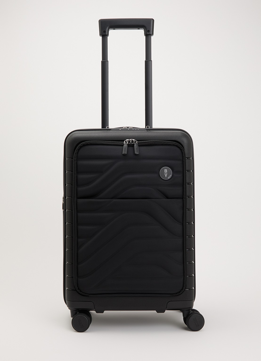 Bric's B|Y Ulisse vergrootbare spinner 55 cm - voorkant zwart