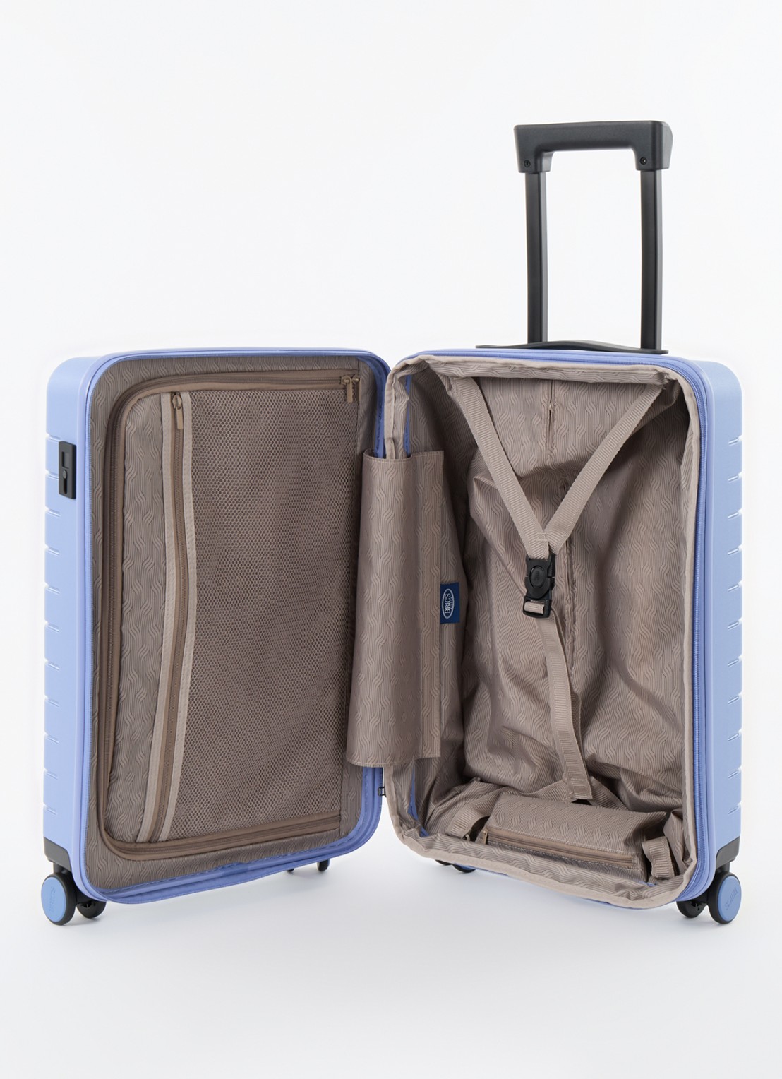 Bric's B|Y Ulisse vergrootbare spinner 55 cm - voorkant 2 blauw
