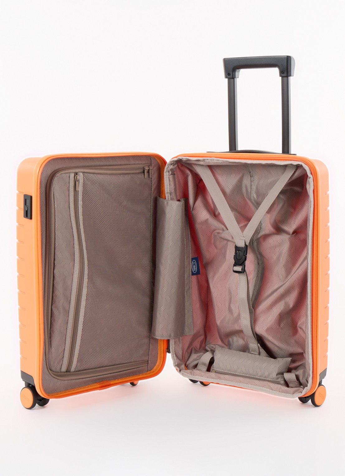 Bric's B|Y Ulisse vergrootbare spinner 55 cm - voorkant 2 oranje