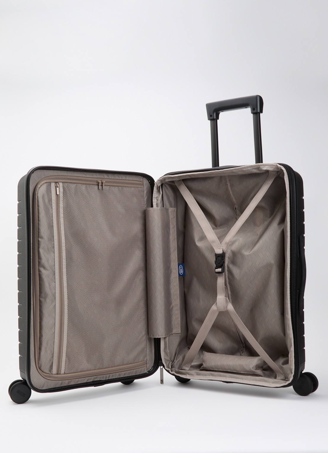 Bric's B|Y Ulisse vergrootbare spinner 65 cm - voorkant 2 zwart