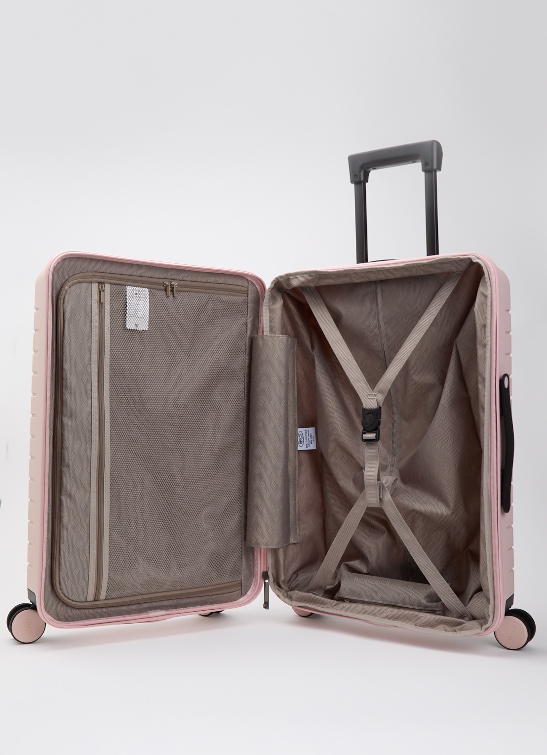 Bric's B|Y Ulisse vergrootbare spinner 65 cm - voorkant 2 roze