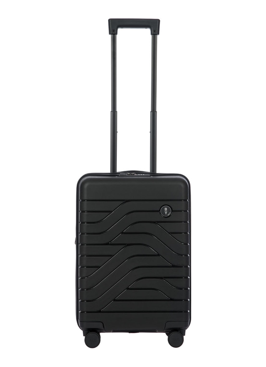 Bric's B|Y Ulisse vergrootbare spinner met USB-poort 55 cm - voorkant zwart