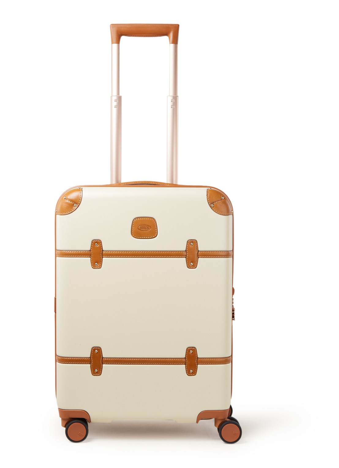 Bric's Bellagio spinner 55 cm - voorkant 4 beige