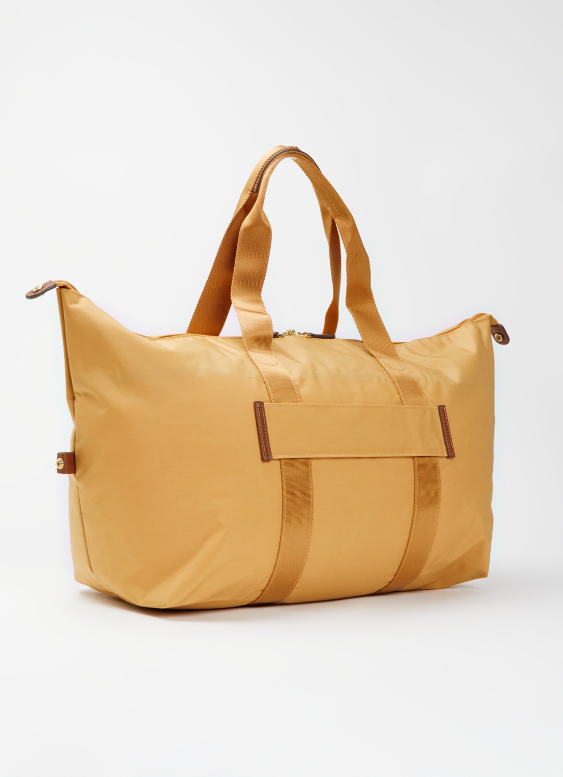 Bric's Holdall weekendtas met uitneembaar etui - achterkant 2 okergeel