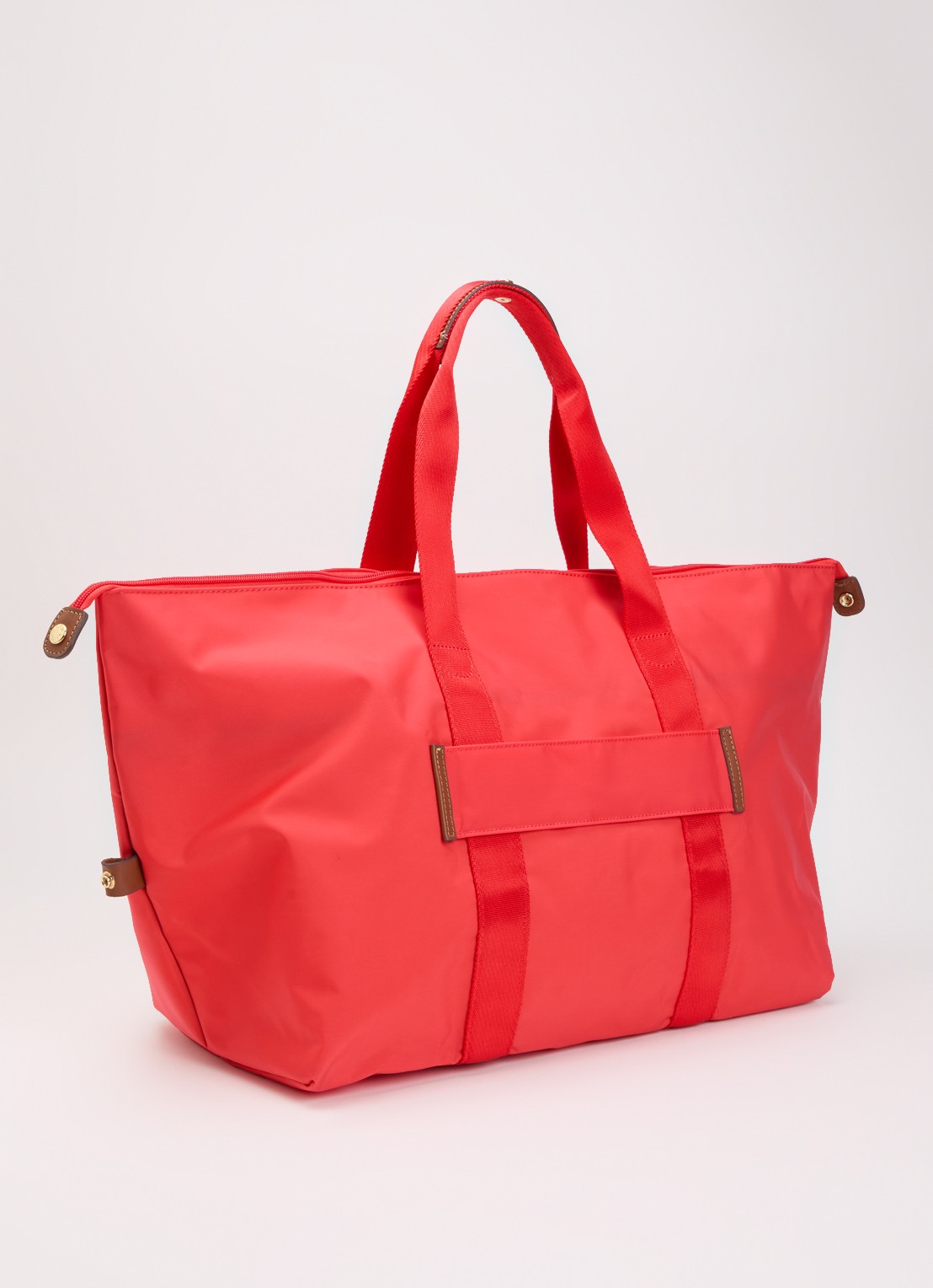 Bric's Holdall weekendtas met uitneembaar etui - achterkant 2 koraal