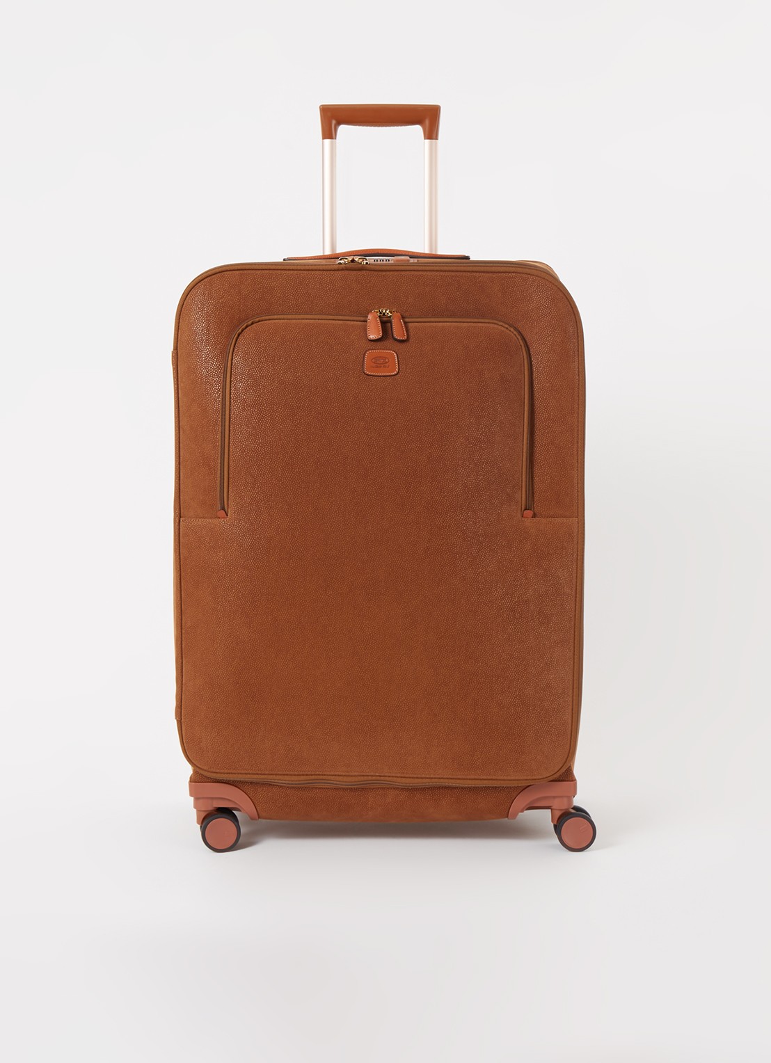 Bric's Life M spinner 68 cm  - voorkant camel