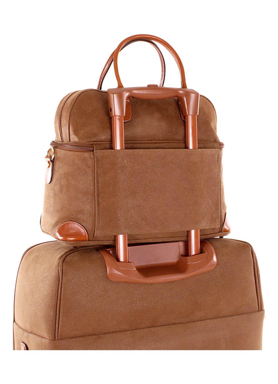 Bric's Life toilettas met logo  - voorkant 5 camel