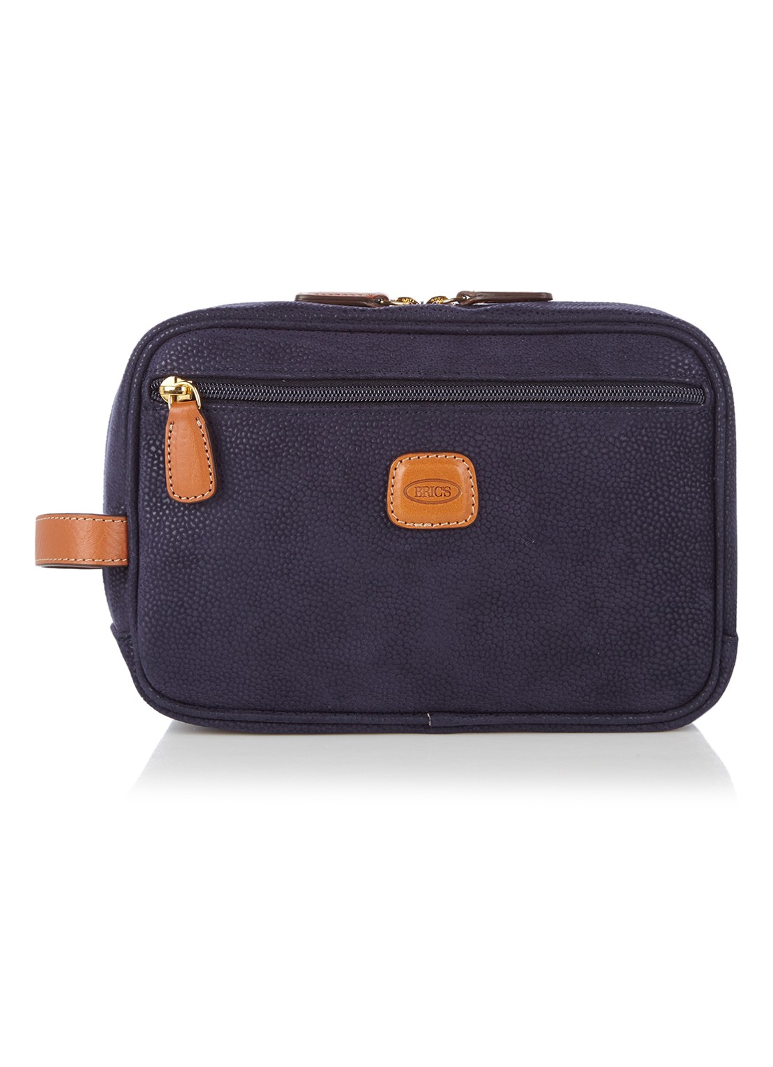 Bric's Life toilettas - voorkant 2 blauw
