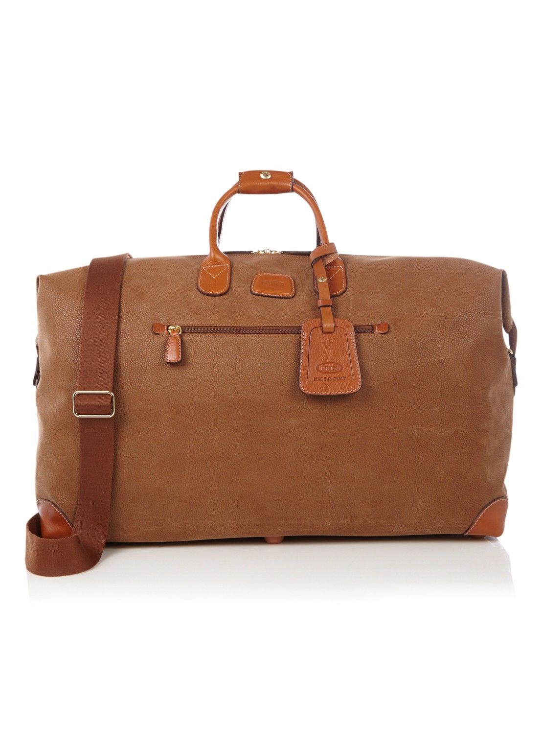 Bric's Renna Holdall reistas - voorkant camel
