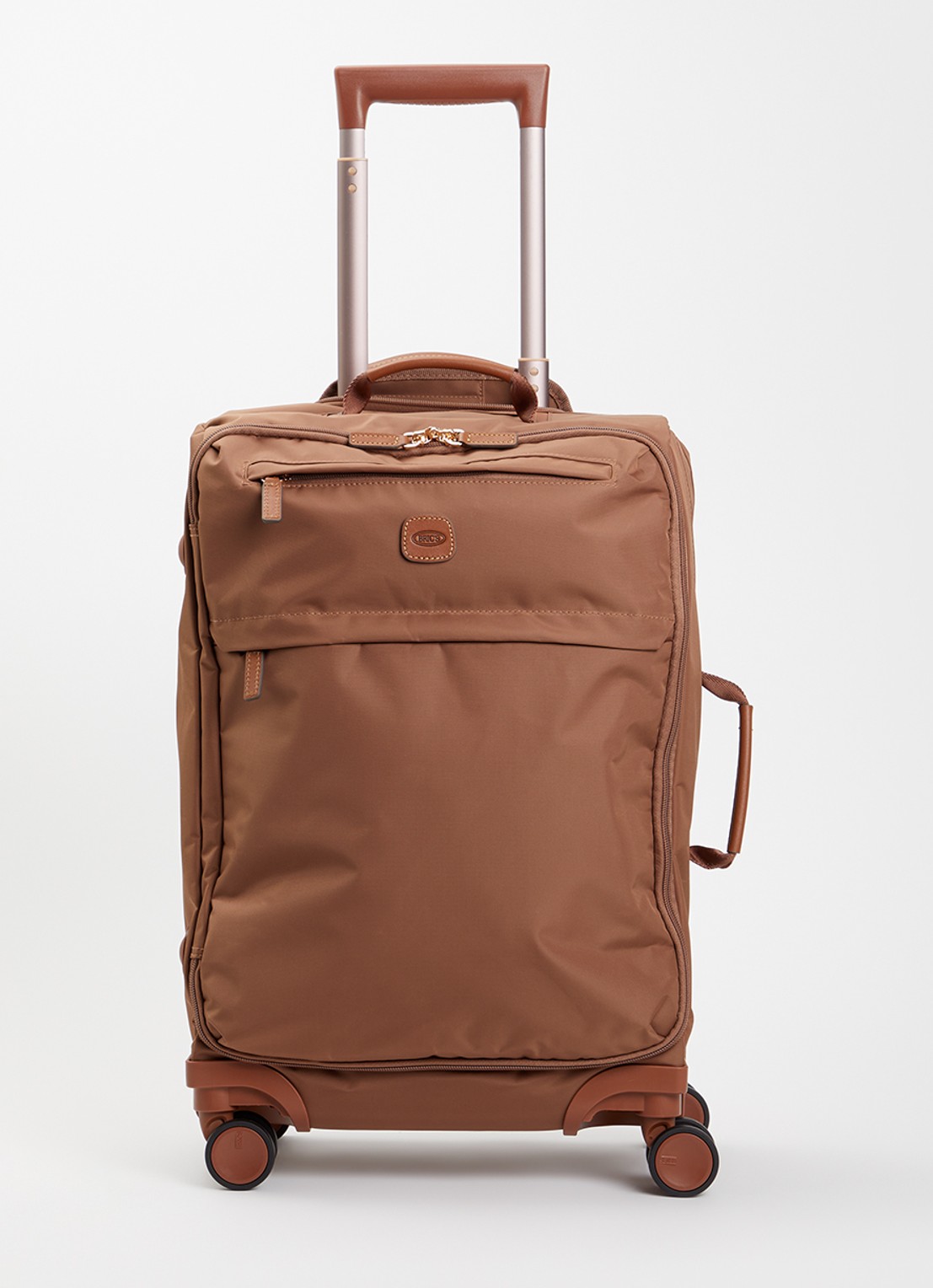 Bric's Trolley 55cm - voorkant 3 lichtbruin
