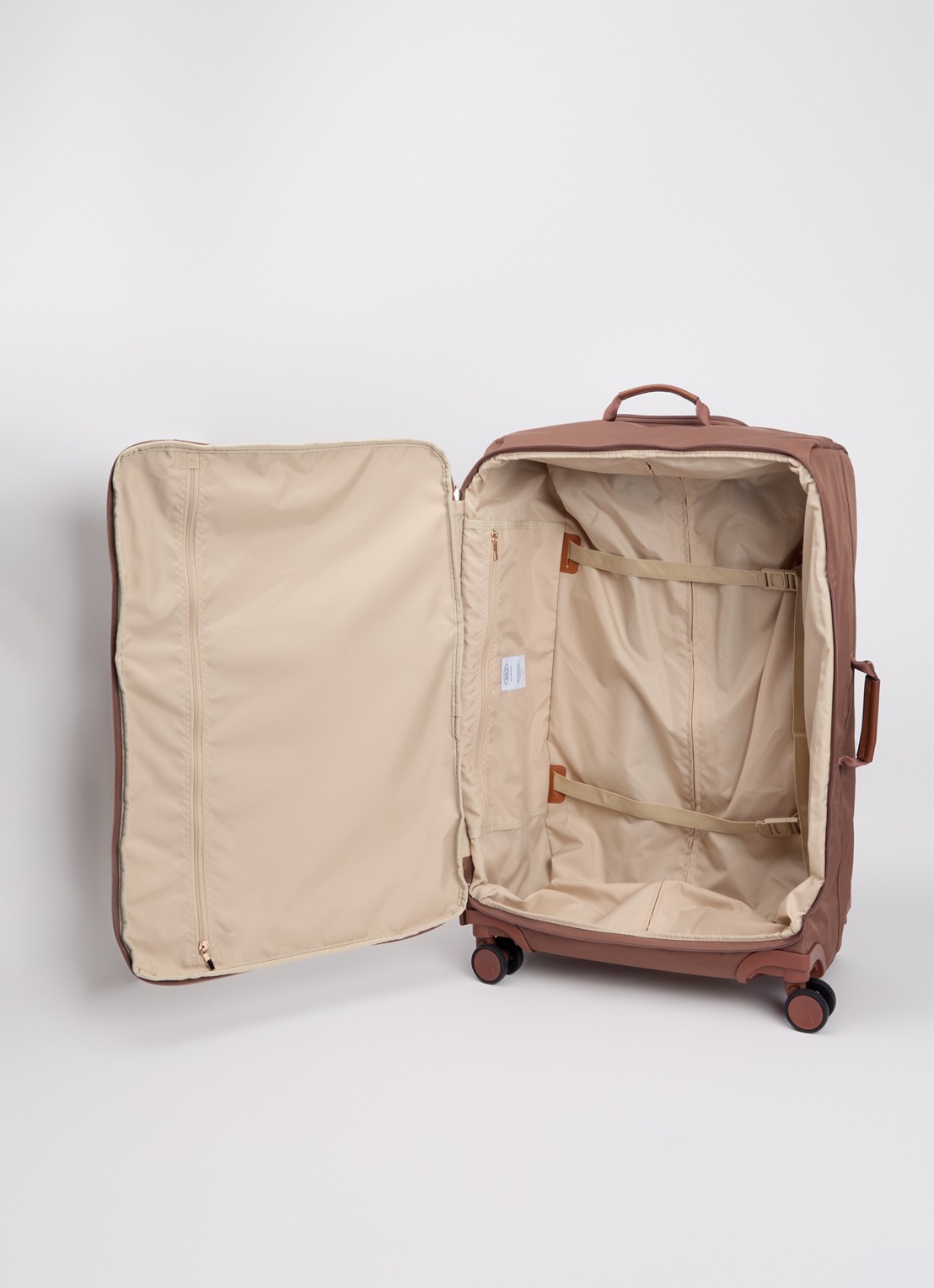 Bric's Trolley 70 cm - voorkant 2 bruin