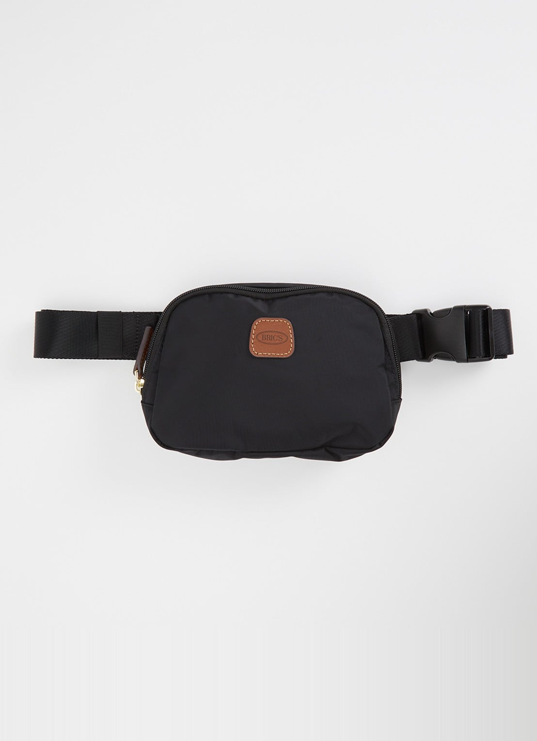 Bric's X-Collection heuptas met logo - voorkant zwart