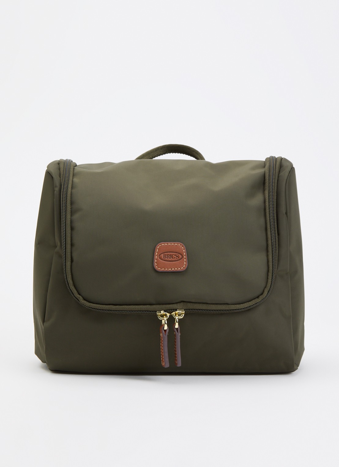 Bric's X-Collection medium Sportina weekendtas - voorkant olijfgroen