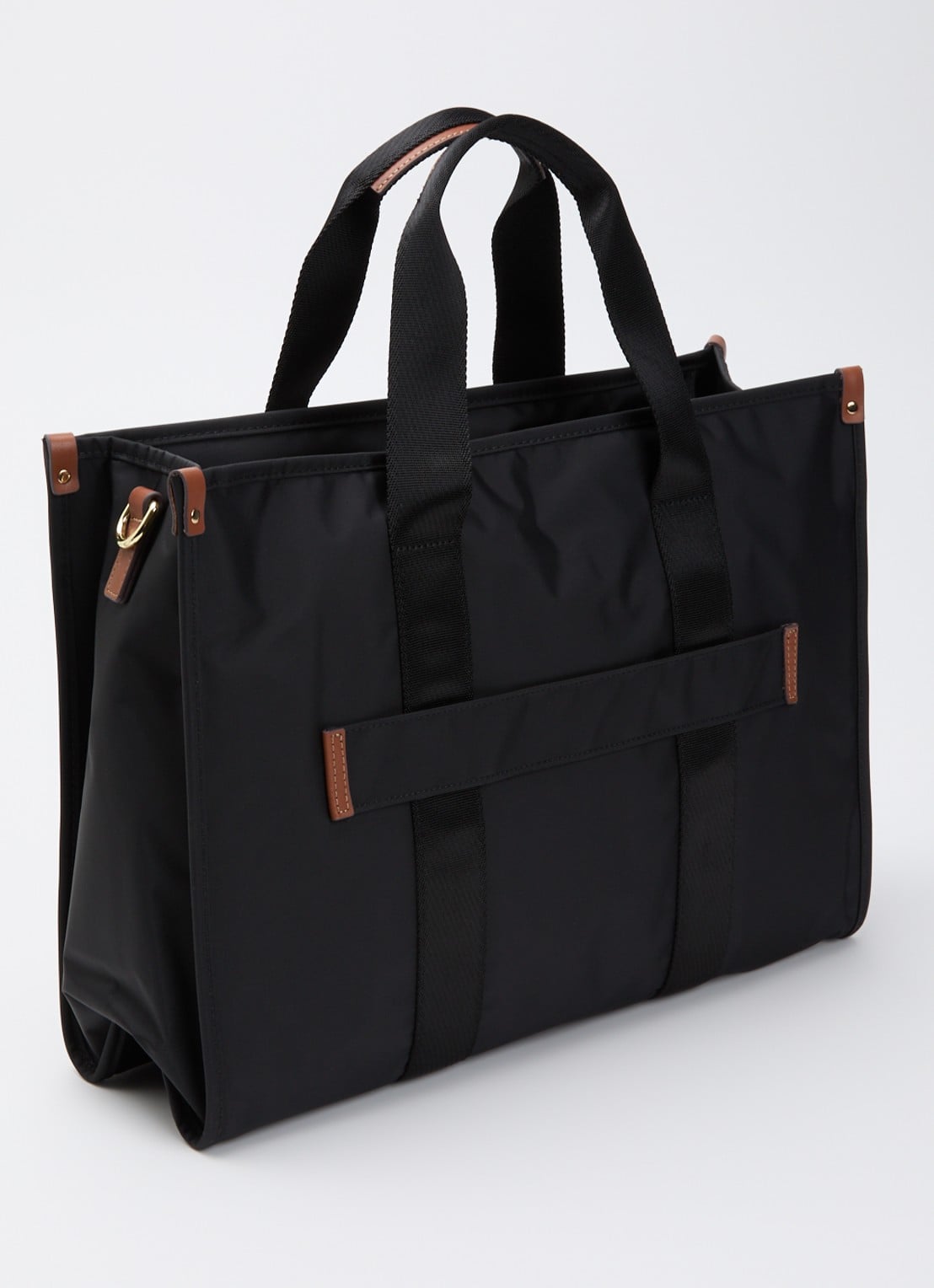 Bric's X-Collection Opera L shopper met afneembare schouderriem - achterkant 2 zwart