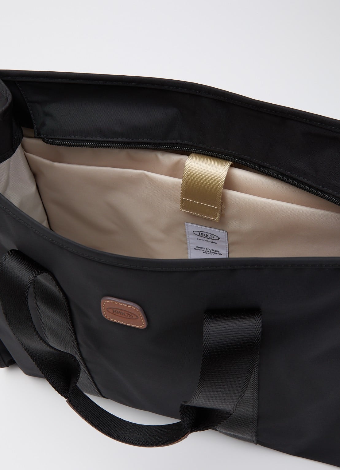 Bric's X-Collection Opera L shopper met afneembare schouderriem - detail 3 zwart