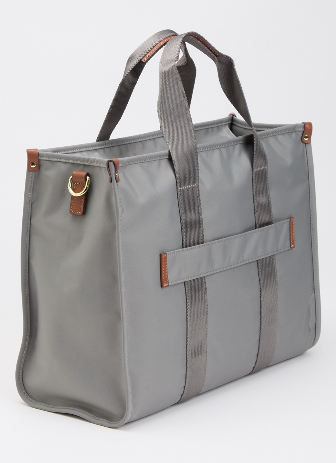Bric's X-Collection Opera L shopper met afneembare schouderriem - achterkant 5 gebroken wit