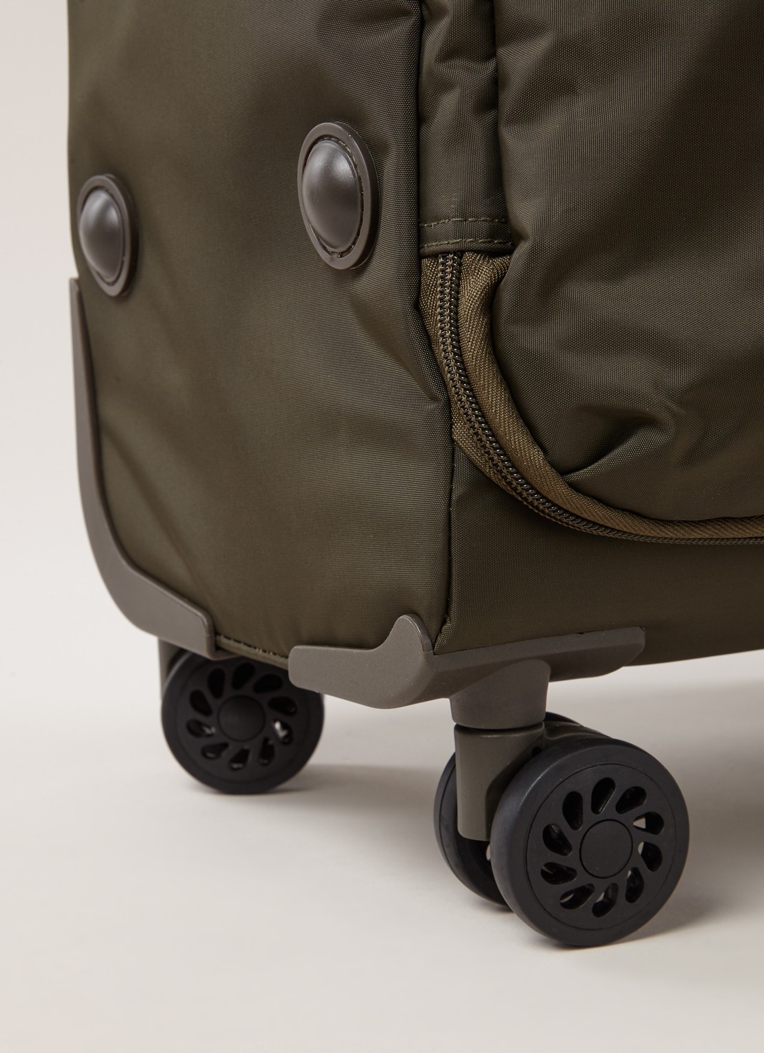 Bric's X-Travel spinner 55 cm - detail 3 olijfgroen