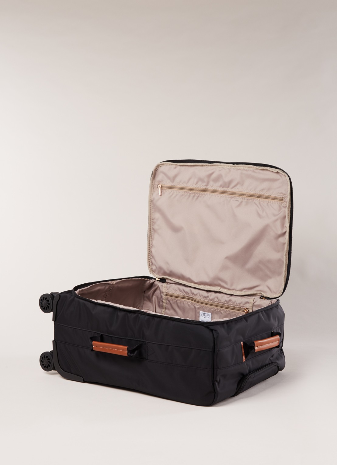 Bric's X-Travel spinner 55 cm - detail zwart
