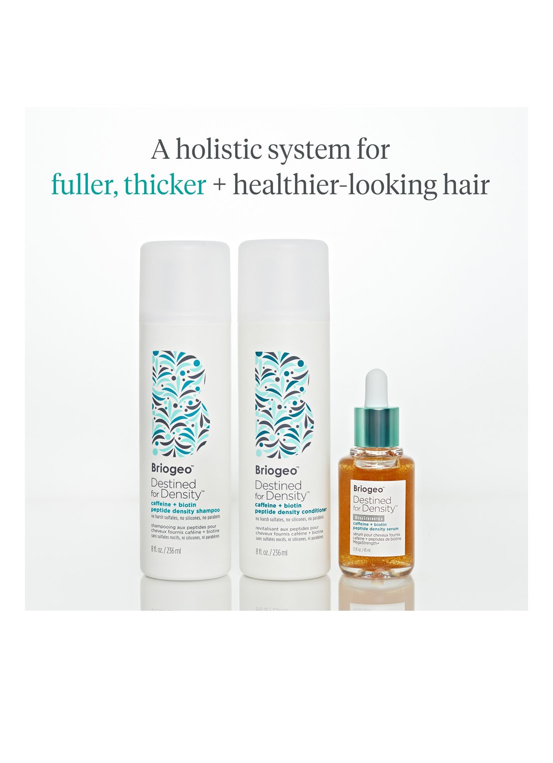 Briogeo Destined For Density Caffeine + Biotin Peptide Density Shampoo - volume shampoo - detail 3 undefined