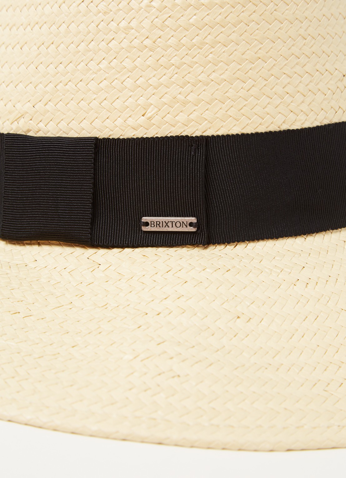 Brixton Anna hoed van stro - detail zand