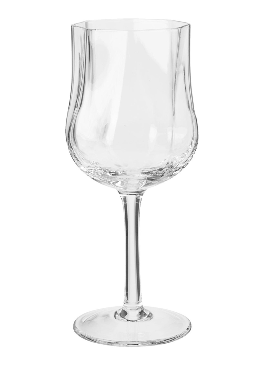 Broste Copenhagen Limfjord witte wijnglas 30 cl - voorkant transparant