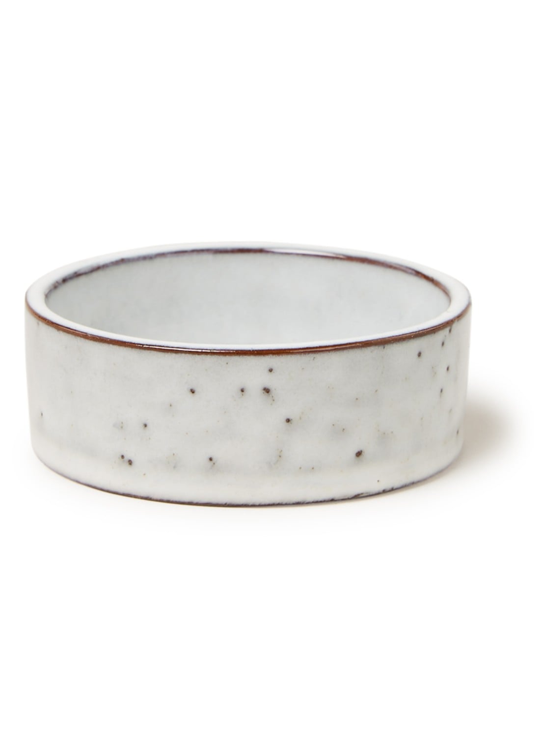 Broste Copenhagen Nordic Sand dipschaal 8 cm - voorkant 2 lichtgrijs