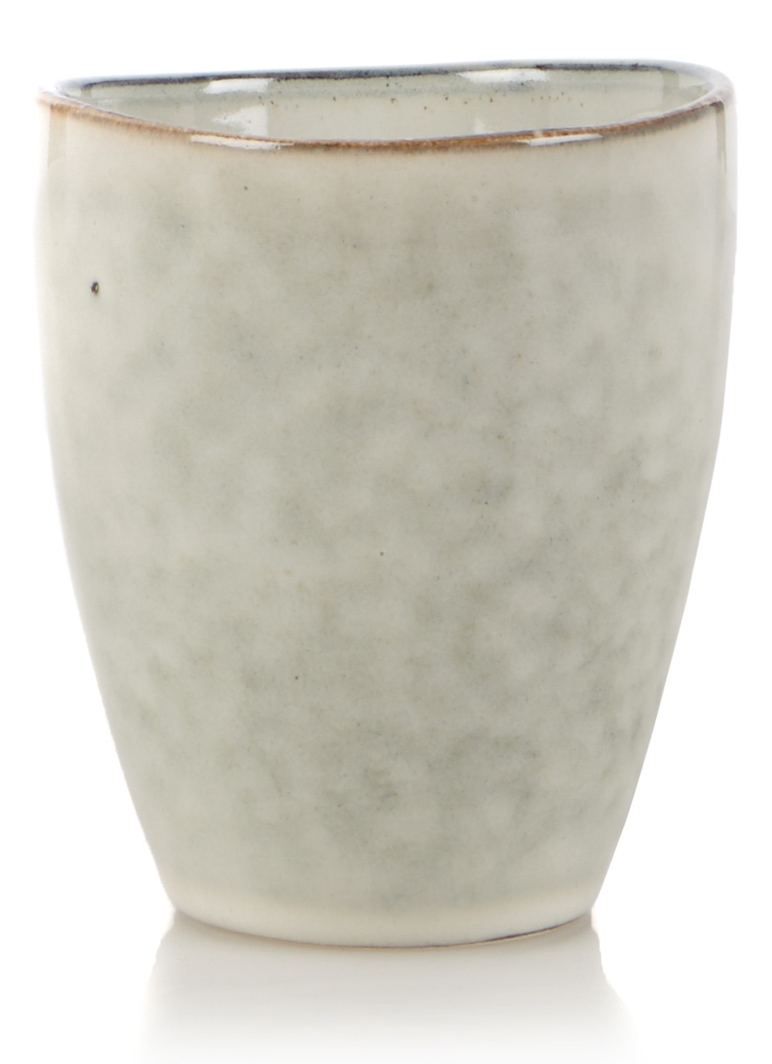 Broste Copenhagen Nordic Sand kopje 25 cl - voorkant lichtgrijs