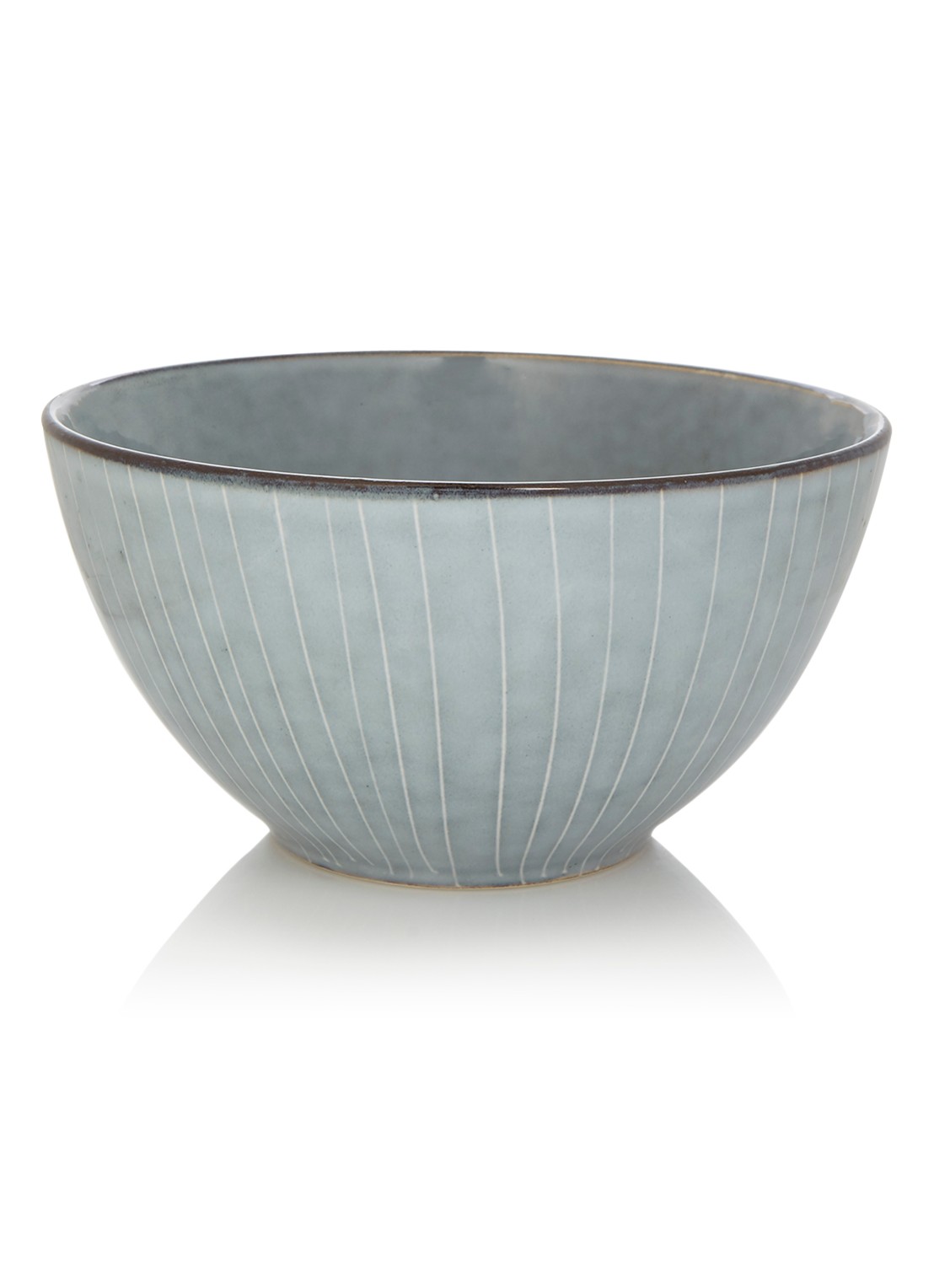 Broste Copenhagen Nordic Sea kom 17 cm - voorkant lichtgrijs