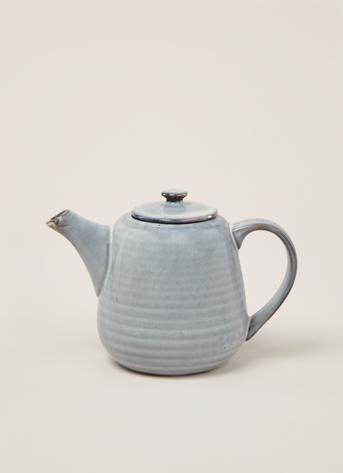 Broste Copenhagen Nordic Sea theepot 70 cl - voorkant 2 blauwgrijs