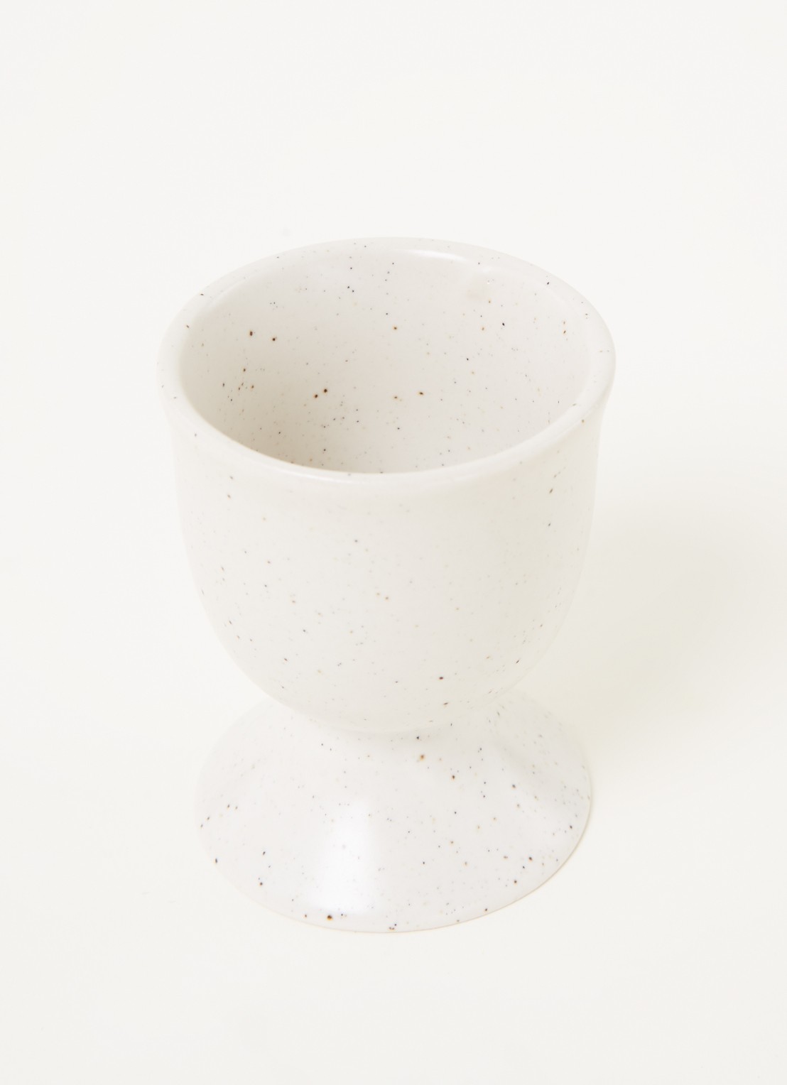 Broste Copenhagen Nordic Vanilla eierdop 6,5 cm - voorkant 2 wit