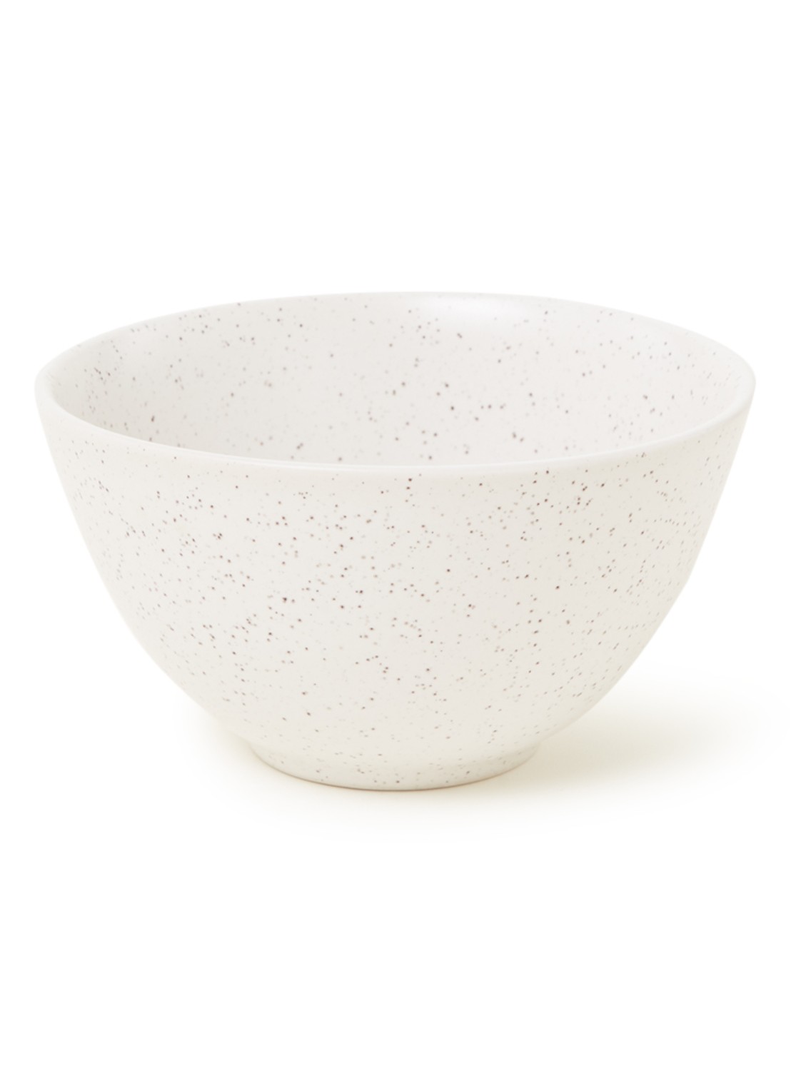 Broste Copenhagen Nordic Vanilla kom 15 cm - voorkant wit