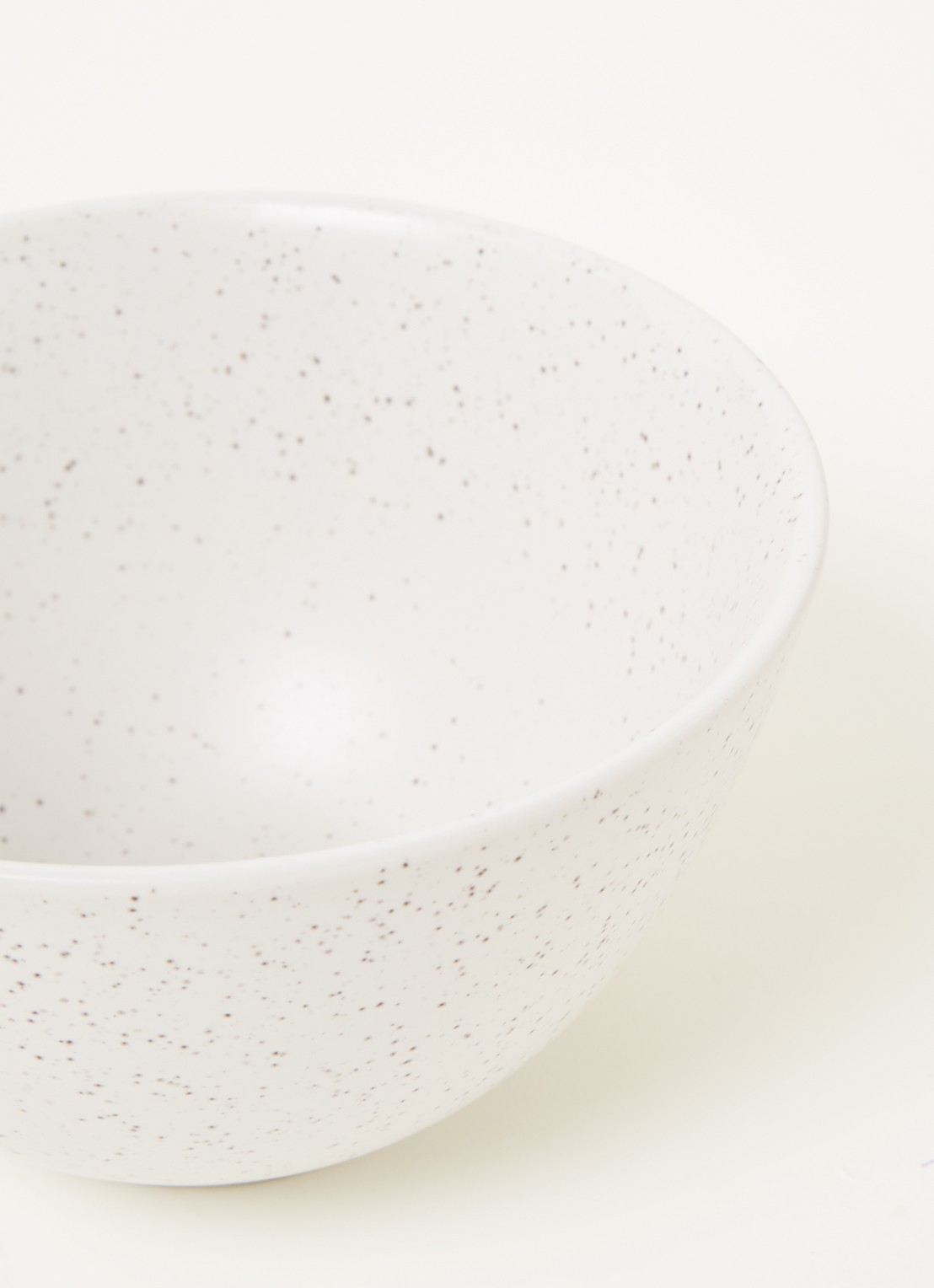 Broste Copenhagen Nordic Vanilla kom 15 cm - voorkant 2 wit