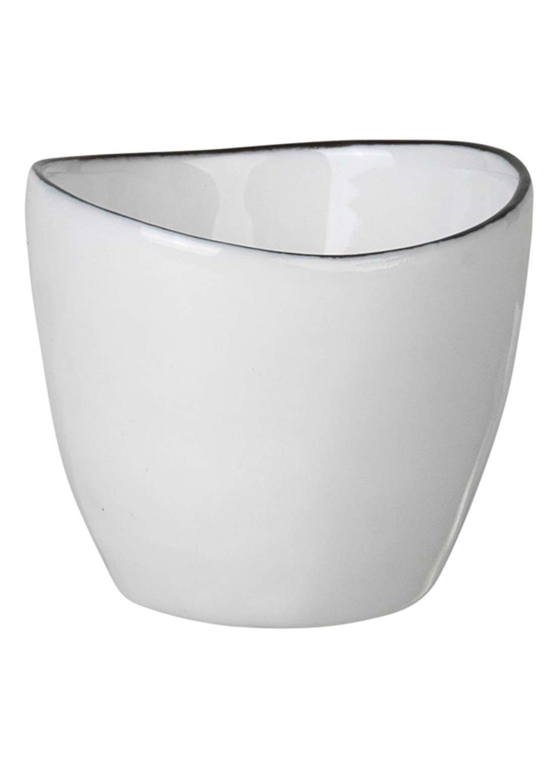 Broste Copenhagen Salt eierdop 3,5 cm - voorkant gebroken wit