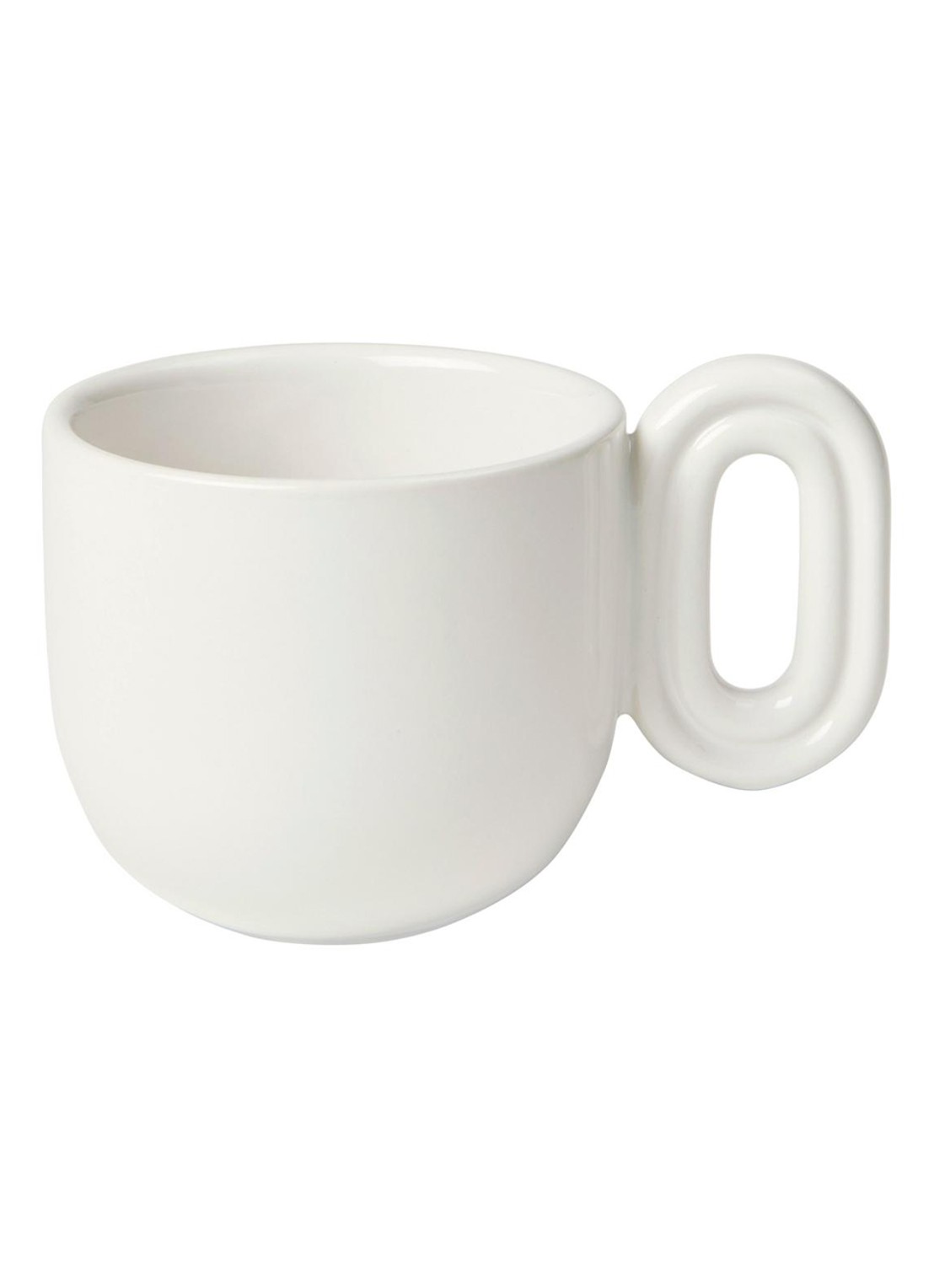 Broste Copenhagen Stevns mok 12,5 cl - voorkant wit