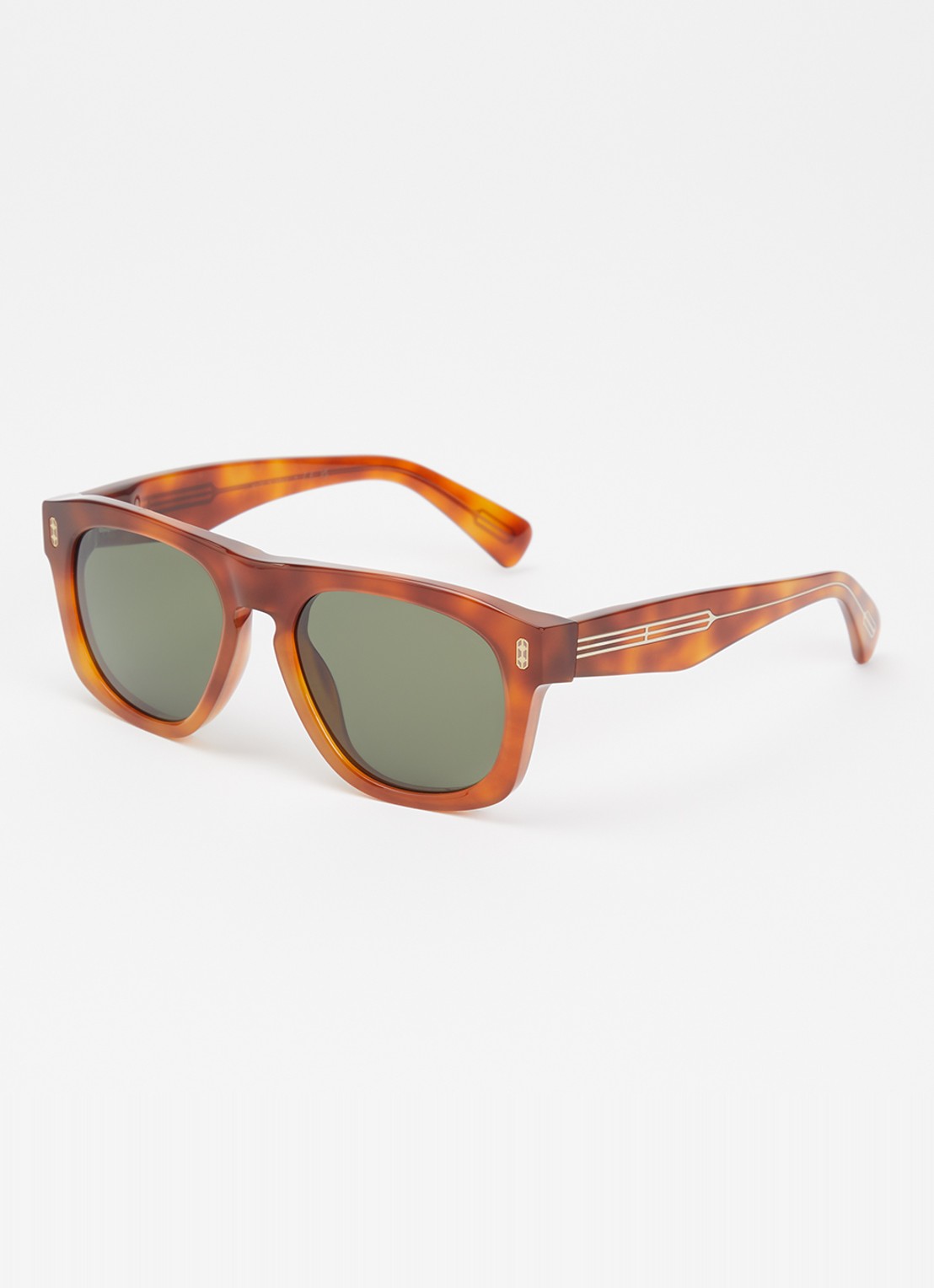 Brunello Cucinelli Alke zonnebril BC4026S - voorkant 4 bruin