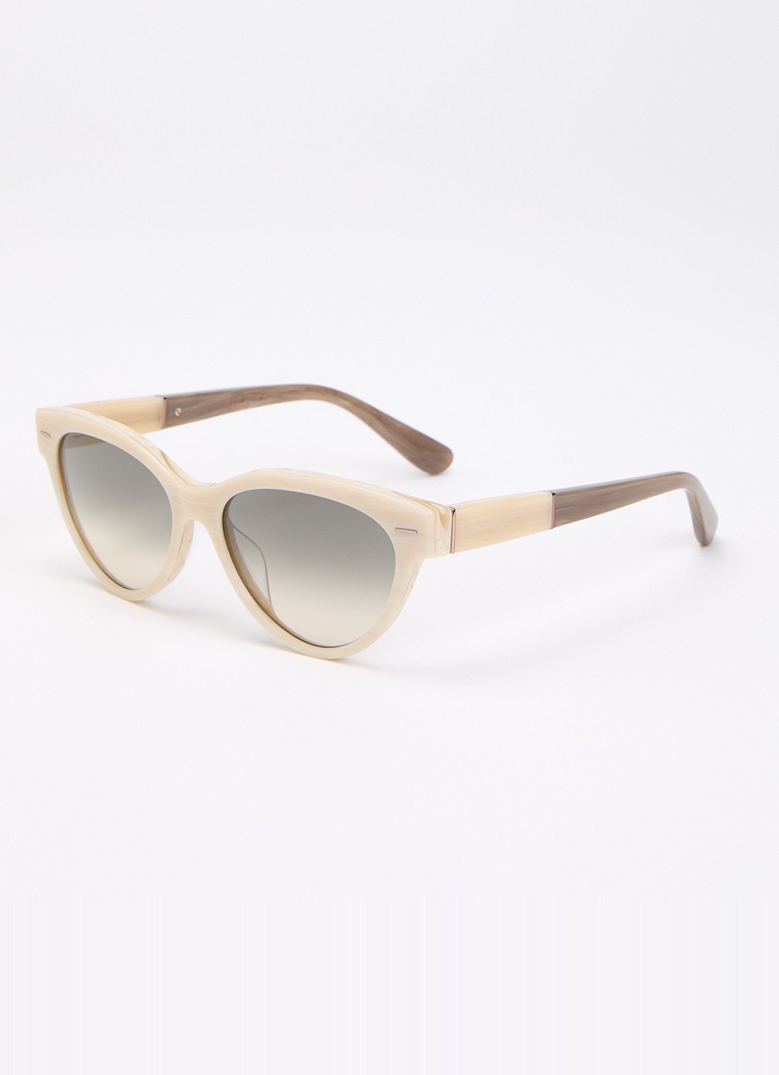 Brunello Cucinelli Cat Eye zonnebril BC4032S - voorkant 4 creme